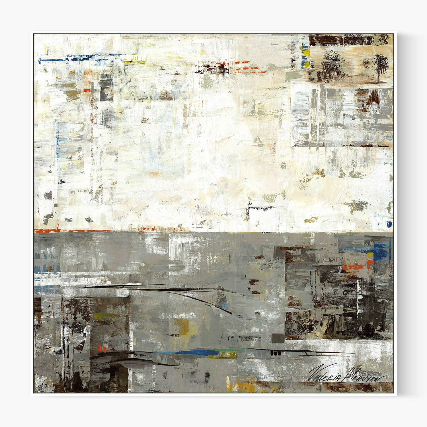 Grey Zone, Style B-by-Lera-wall-art-print-canvas-poster-framed-Gioia