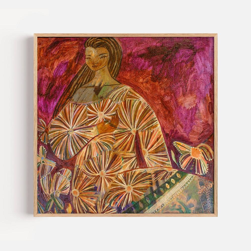 Hand on Heart-by-Amanda Skye-wall-art-print-canvas-poster-framed-Gioia