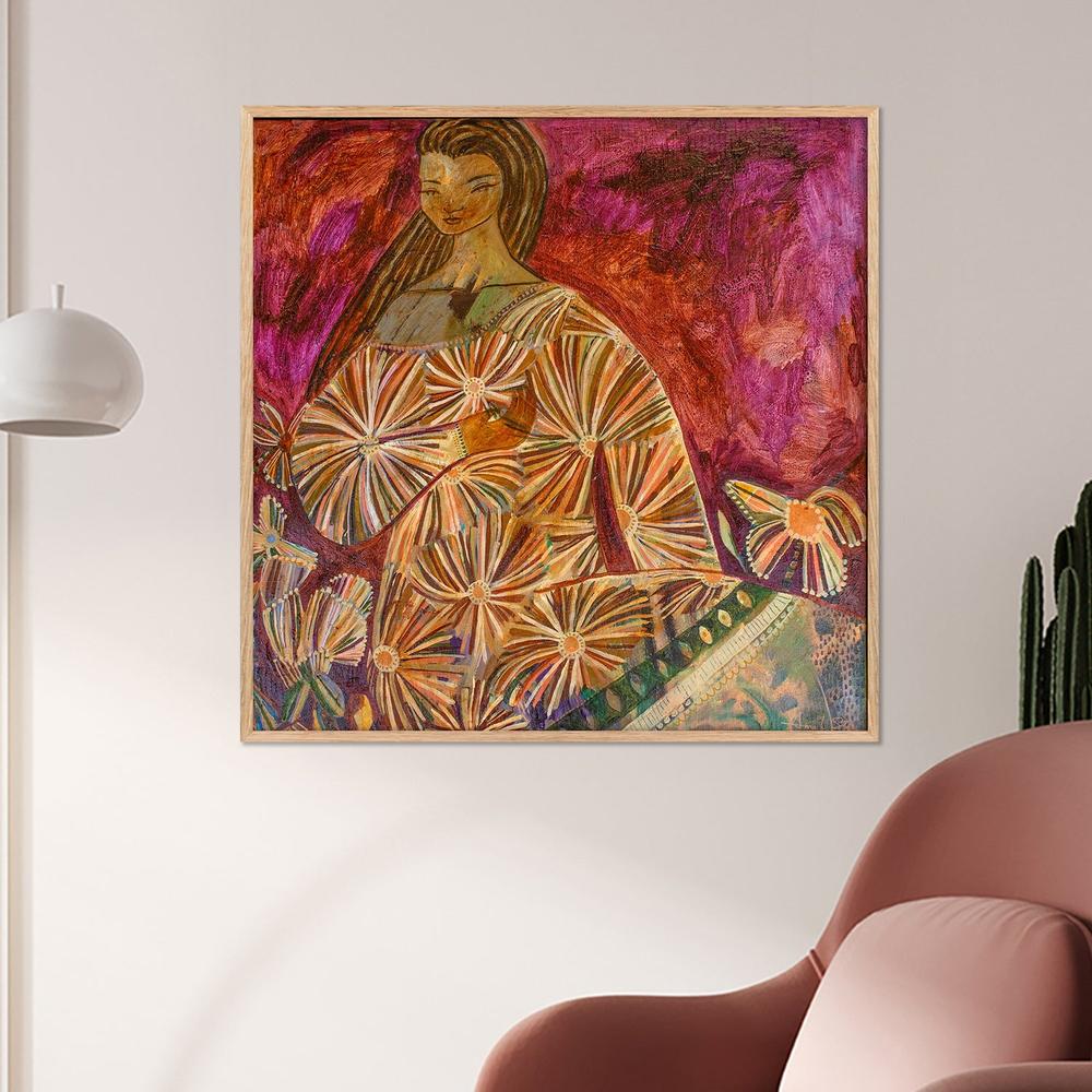 Hand on Heart-by-Amanda Skye-wall-art-print-canvas-poster-framed-Gioia