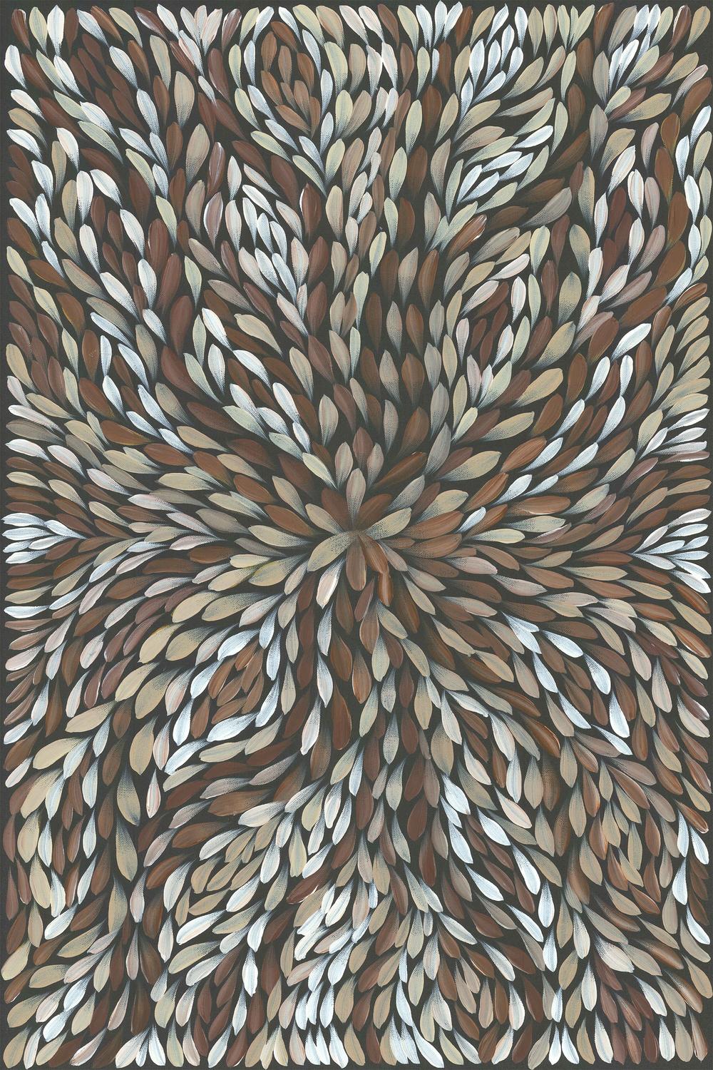 Healing Leaves Brown-by-Emma Rigney-wall-art-print-canvas-poster-framed-Gioia
