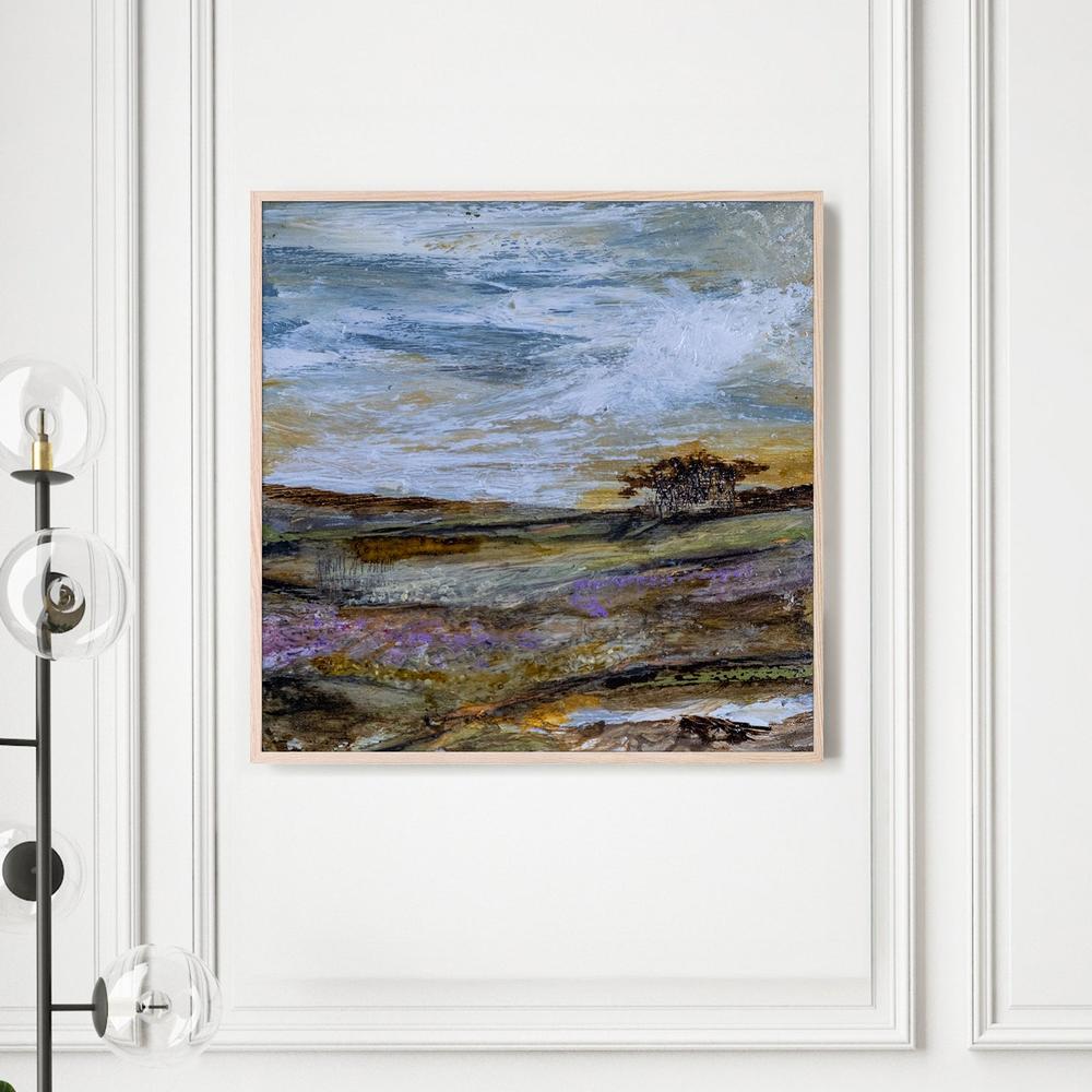 Heather Valley, Style B-by-Louise O'Hara-wall-art-print-canvas-poster-framed-Gioia