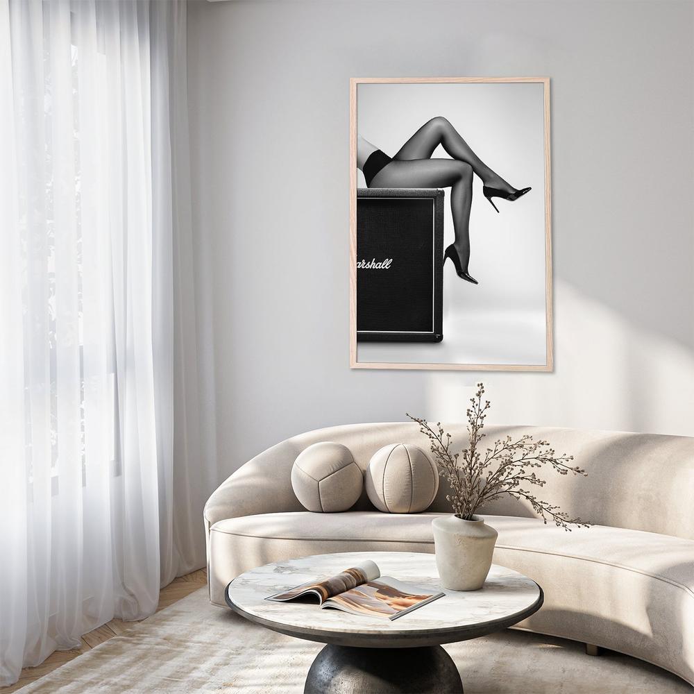 High Heels Rock Style-by-David Drake-wall-art-print-canvas-poster-framed-Gioia