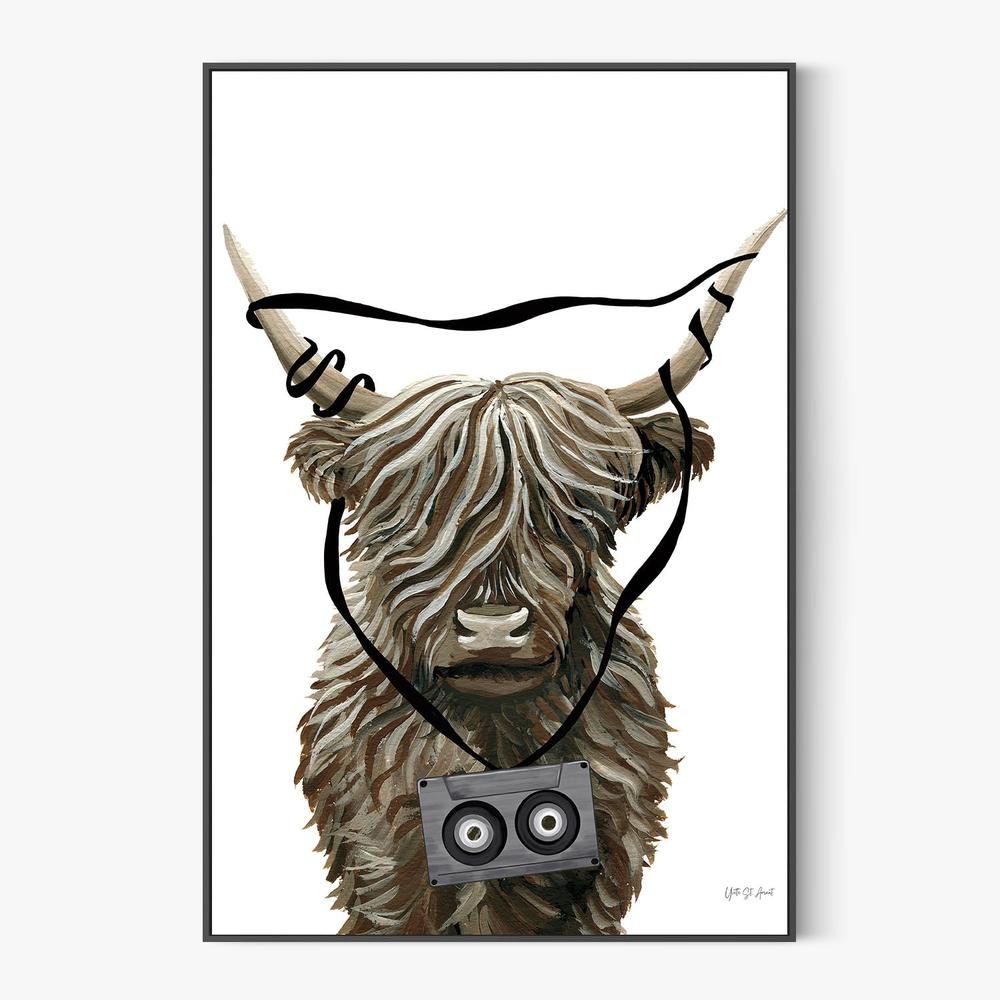 Highland Cassette-by-Yvette St. Amant-wall-art-print-canvas-poster-framed-Gioia