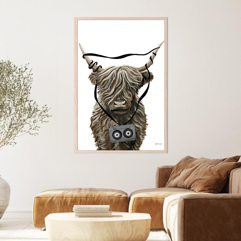 Highland Cassette-by-Yvette St. Amant-wall-art-print-canvas-poster-framed-Gioia