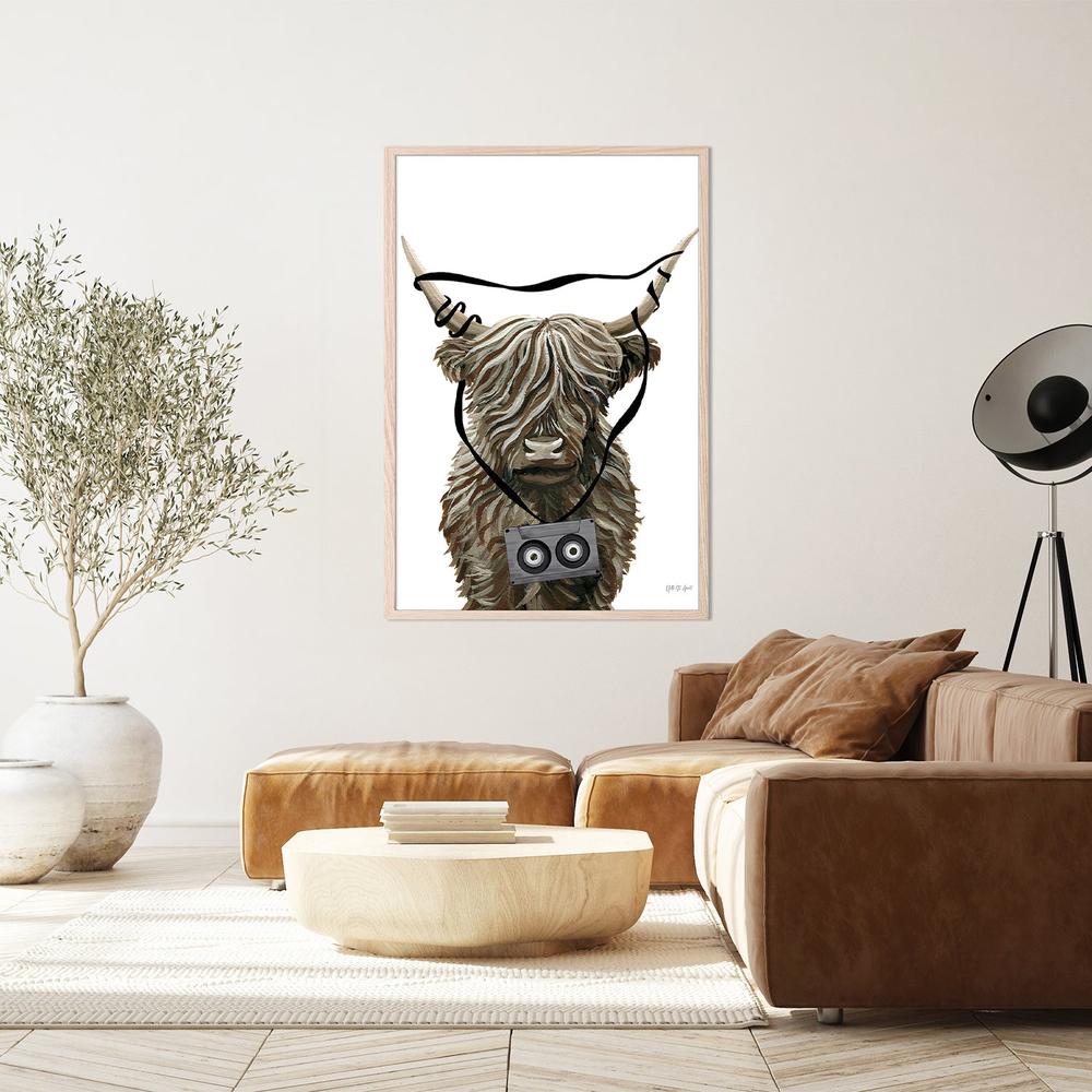 Highland Cassette-by-Yvette St. Amant-wall-art-print-canvas-poster-framed-Gioia