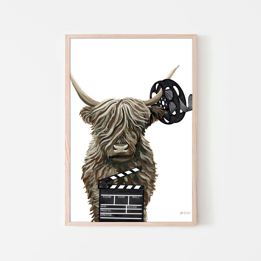 Highland Director-by-Yvette St. Amant-wall-art-print-canvas-poster-framed-Gioia