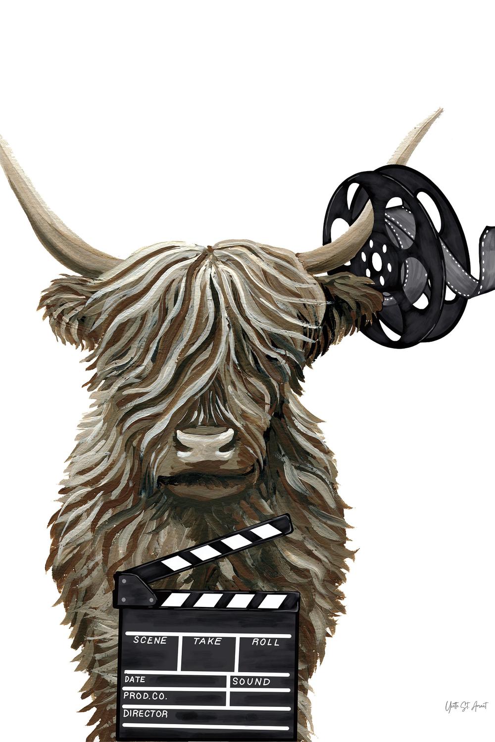 Highland Director-by-Yvette St. Amant-wall-art-print-canvas-poster-framed-Gioia