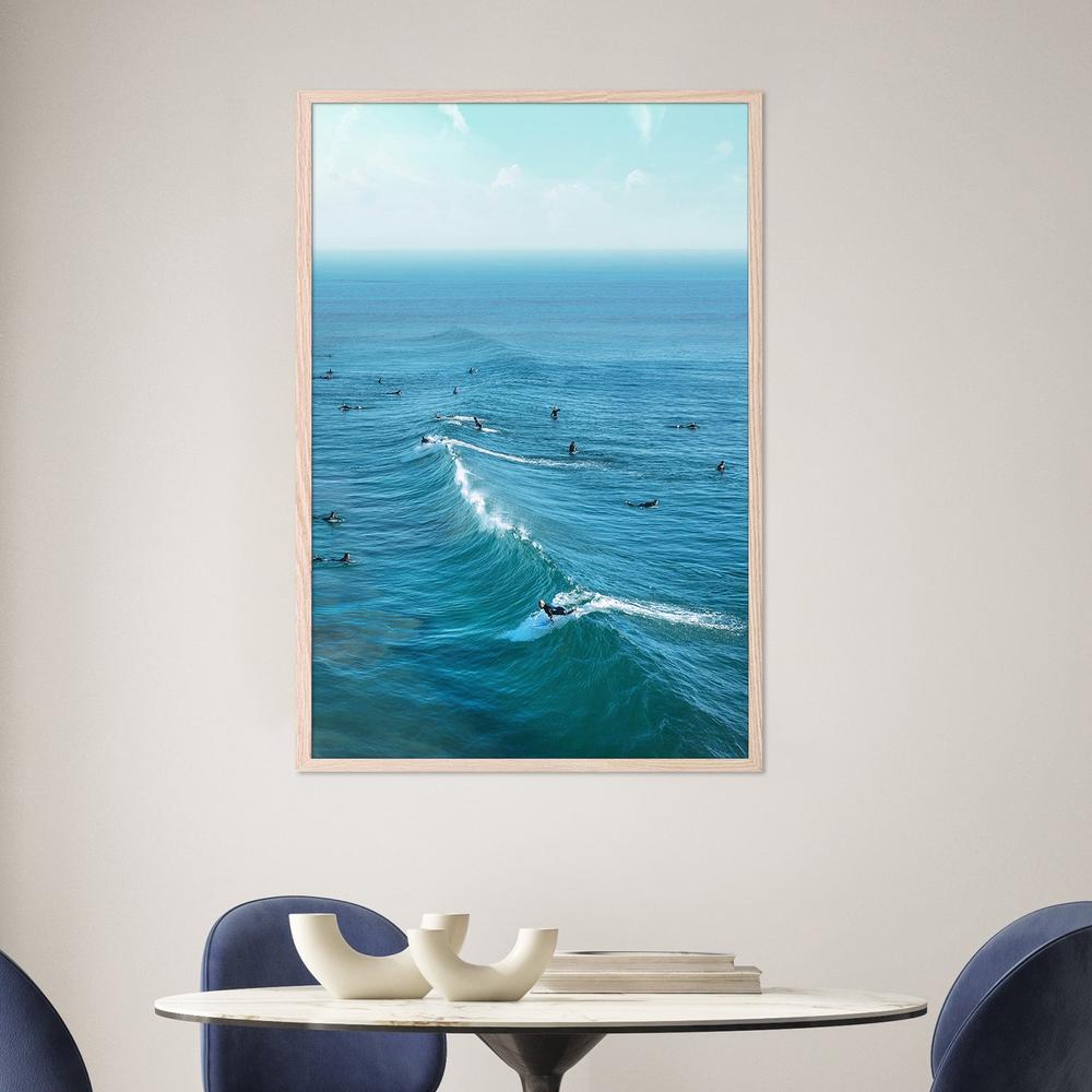 Huntington Beach-by-Gal Pittel-wall-art-print-canvas-poster-framed-Gioia