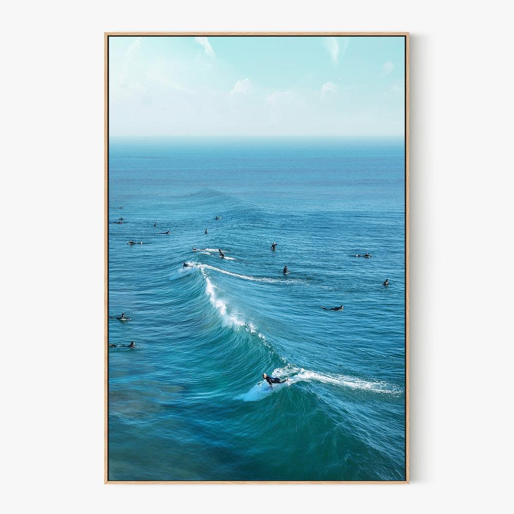 Huntington Beach-by-Gal Pittel-wall-art-print-canvas-poster-framed-Gioia
