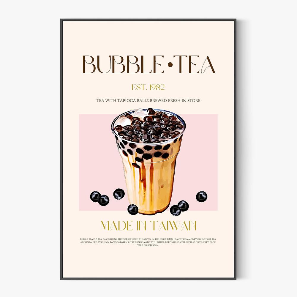 Iced Bubble Tea-by-Nazma Khokhar-wall-art-print-canvas-poster-framed-Gioia