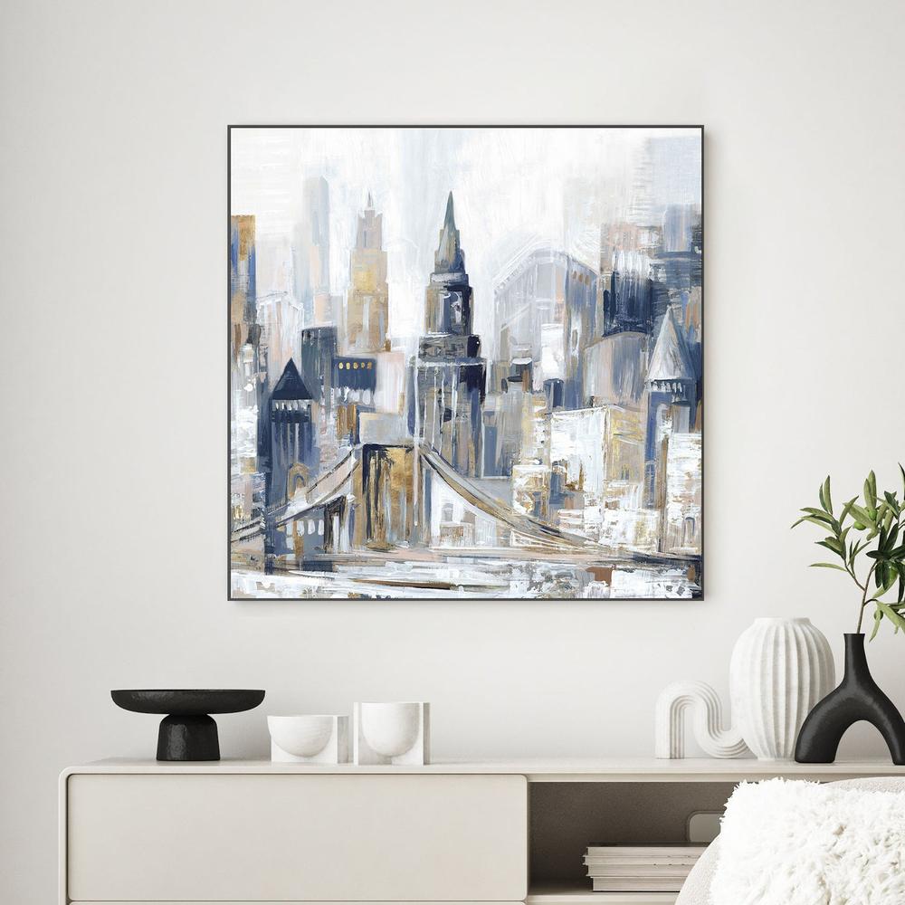 Indigo New York I Neutral Version-by-Lera-wall-art-print-canvas-poster-framed-Gioia