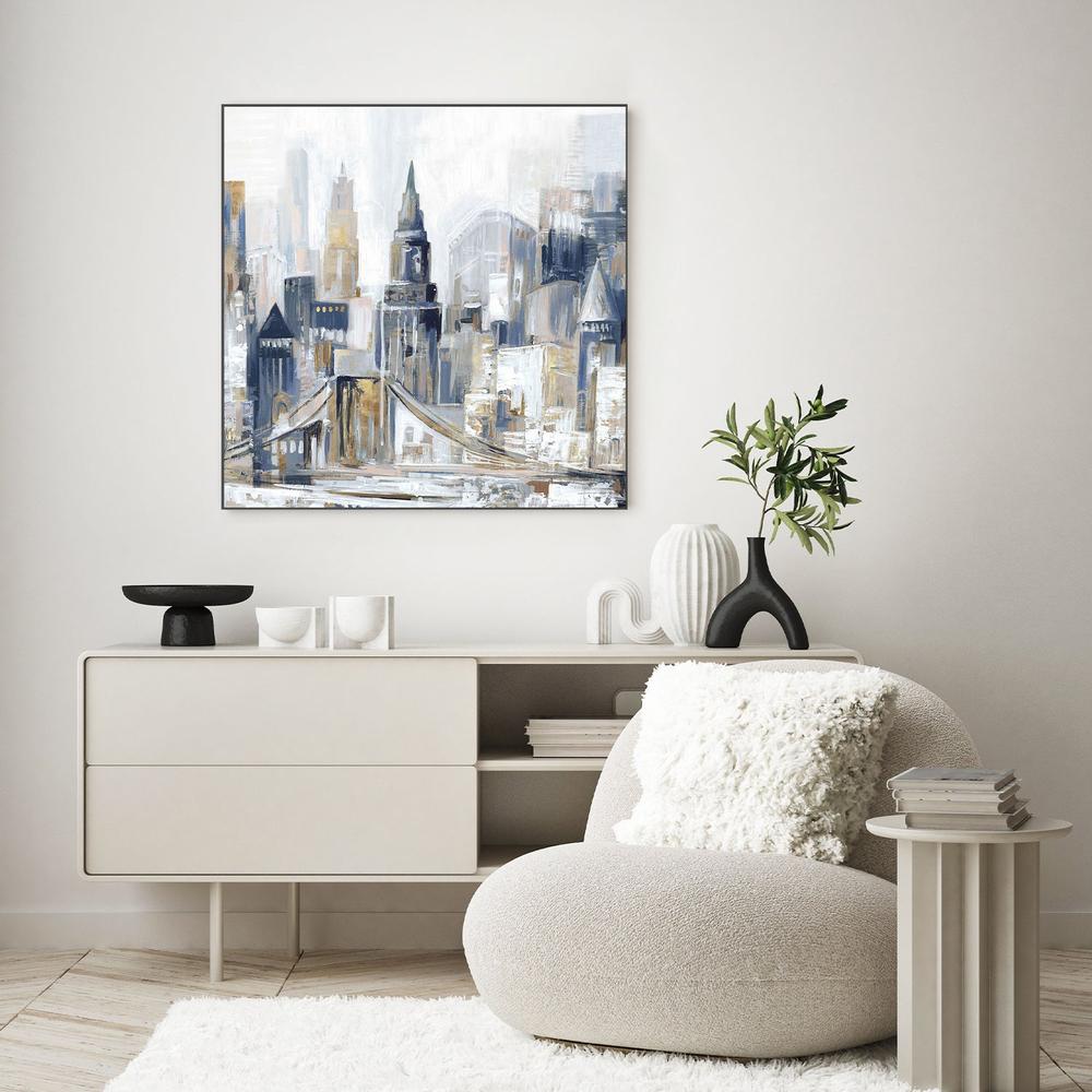 Indigo New York I Neutral Version-by-Lera-wall-art-print-canvas-poster-framed-Gioia