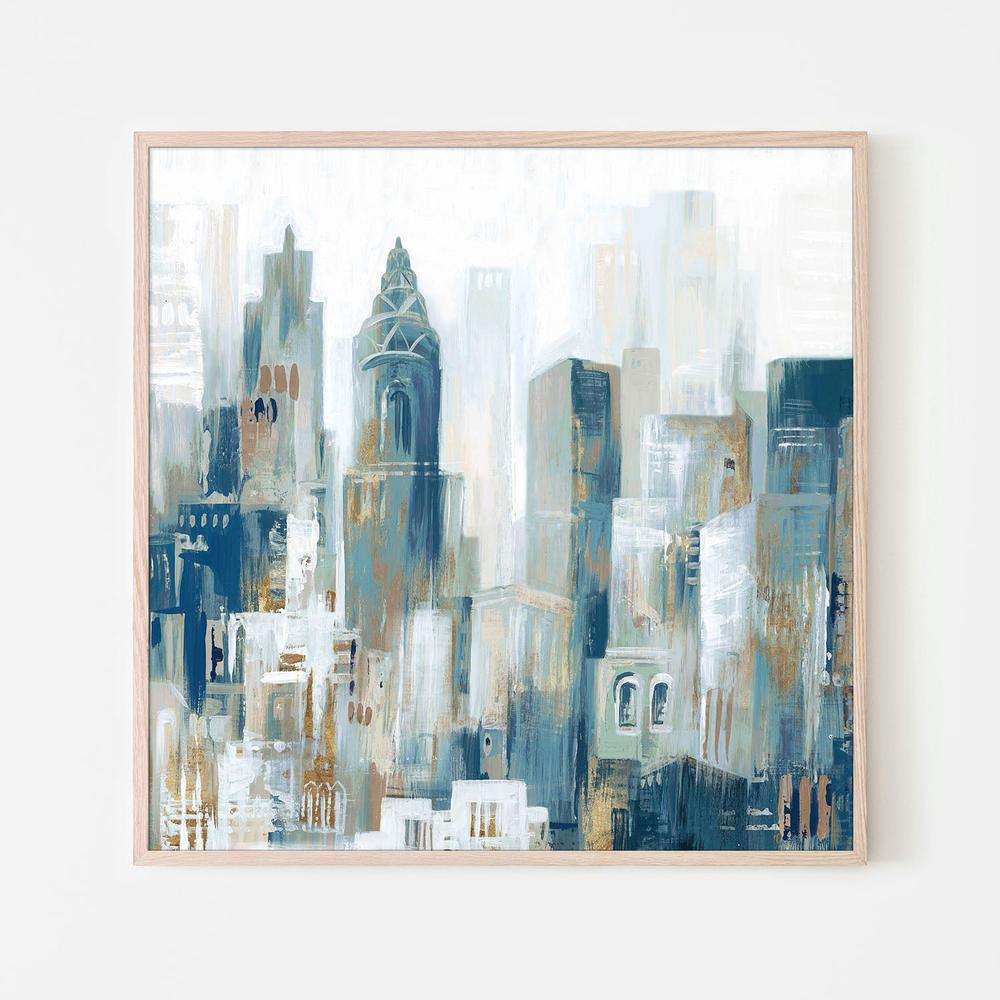 Indigo New York, Style B-by-Lera-wall-art-print-canvas-poster-framed-Gioia
