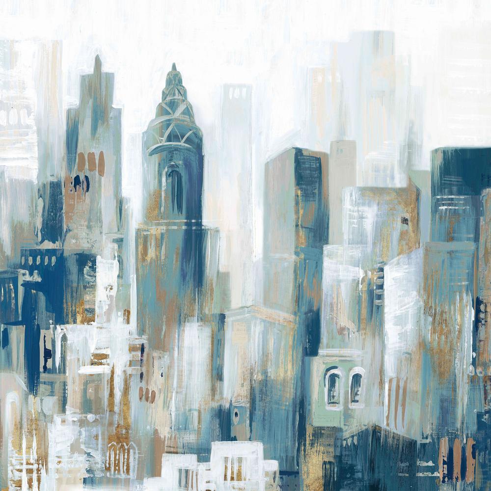 Indigo New York, Style B-by-Lera-wall-art-print-canvas-poster-framed-Gioia