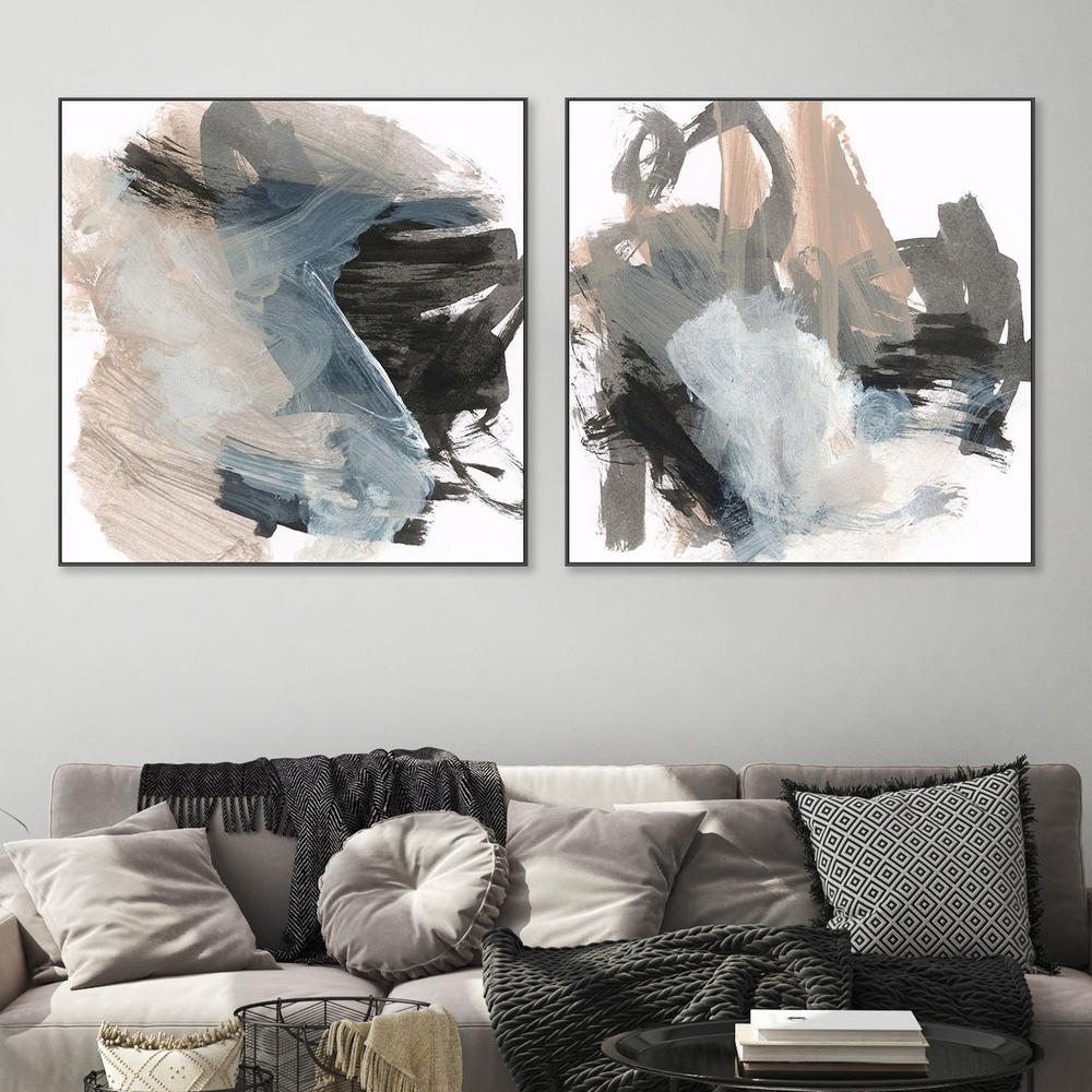 Instinct, Style A & B, Set Of 2-by-Dan Hobday-wall-art-print-canvas-poster-framed-Gioia