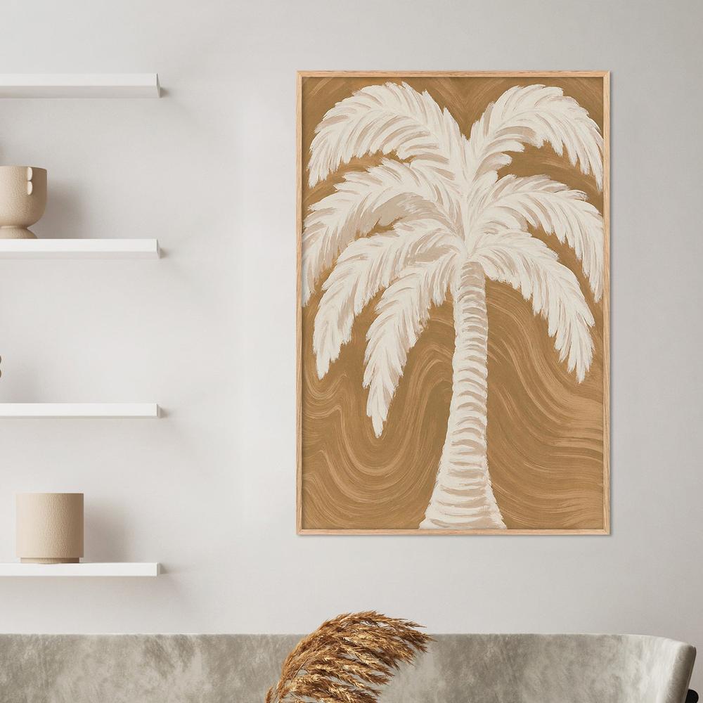 Ivory Palm-by-Lady Hana-wall-art-print-canvas-poster-framed-Gioia