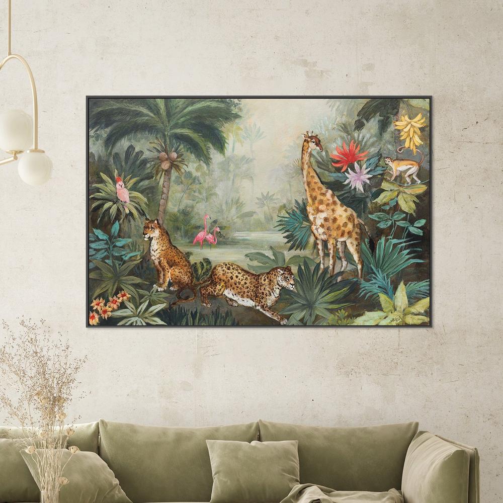 Jungle Life-by-Julia Purinton-wall-art-print-canvas-poster-framed-Gioia