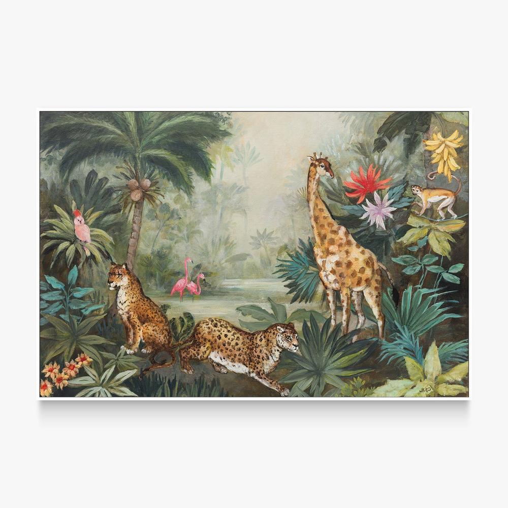 Jungle Life-by-Julia Purinton-wall-art-print-canvas-poster-framed-Gioia