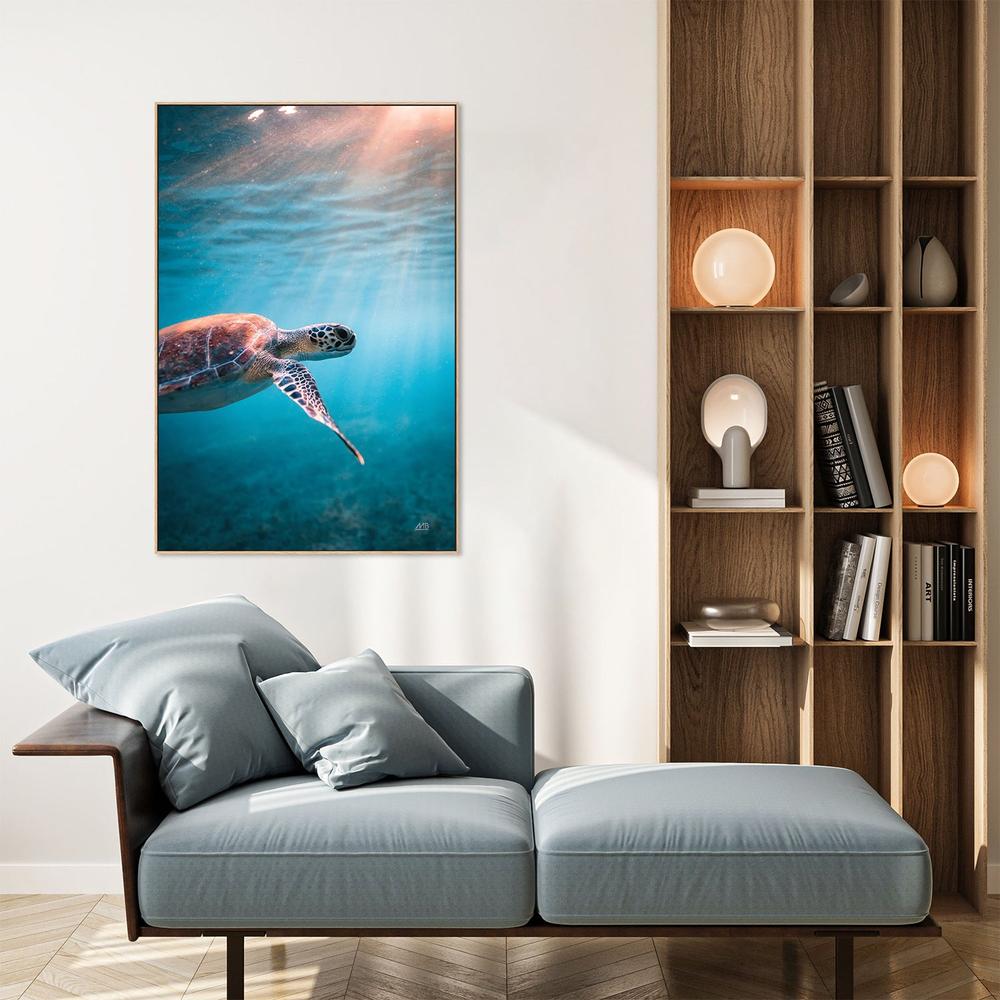 Just Keep Swimming-by-Max Blakesberg Studios-wall-art-print-canvas-poster-framed-Gioia