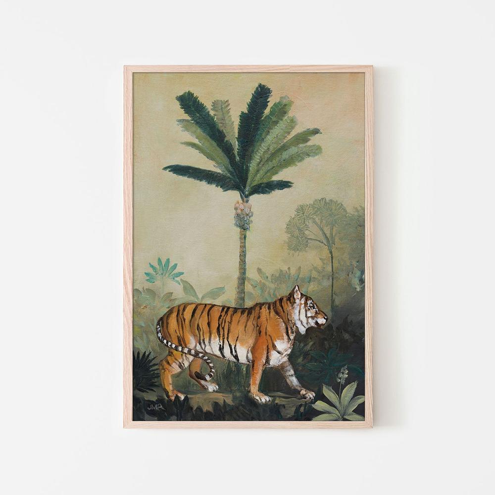 King of the Jungle, Style A-by-Julia Purinton-wall-art-print-canvas-poster-framed-Gioia