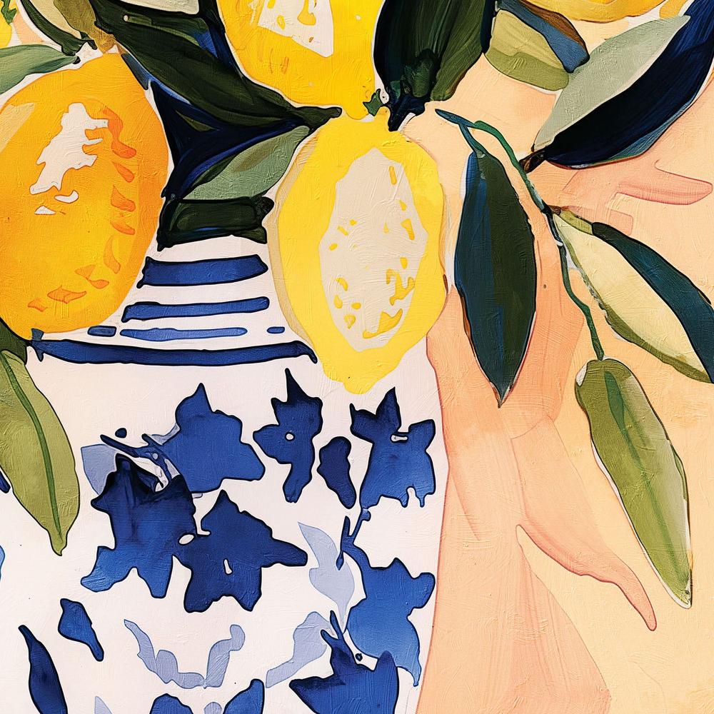 Lemons in Vase-by-Gioia Template-wall-art-print-canvas-poster-framed-Gioia