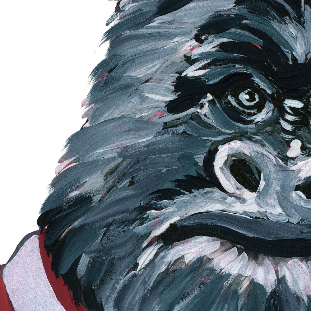 Letterman Gorilla-by-Yvette St. Amant-wall-art-print-canvas-poster-framed-Gioia