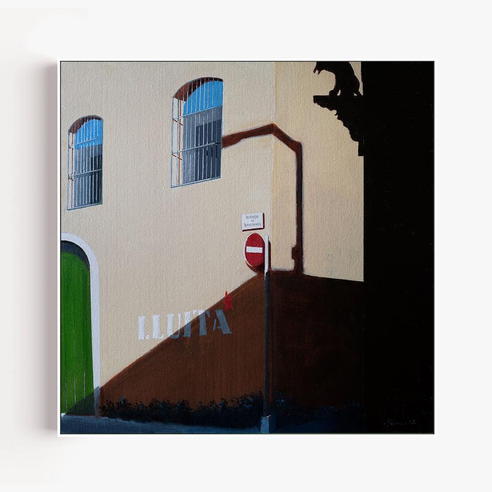 Lluita-by-Nigel Bailey Original Art-wall-art-print-canvas-poster-framed-Gioia