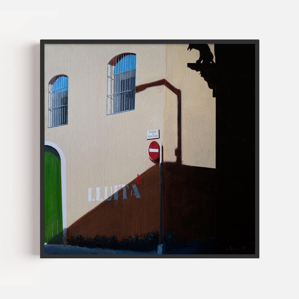 Lluita-by-Nigel Bailey Original Art-wall-art-print-canvas-poster-framed-Gioia