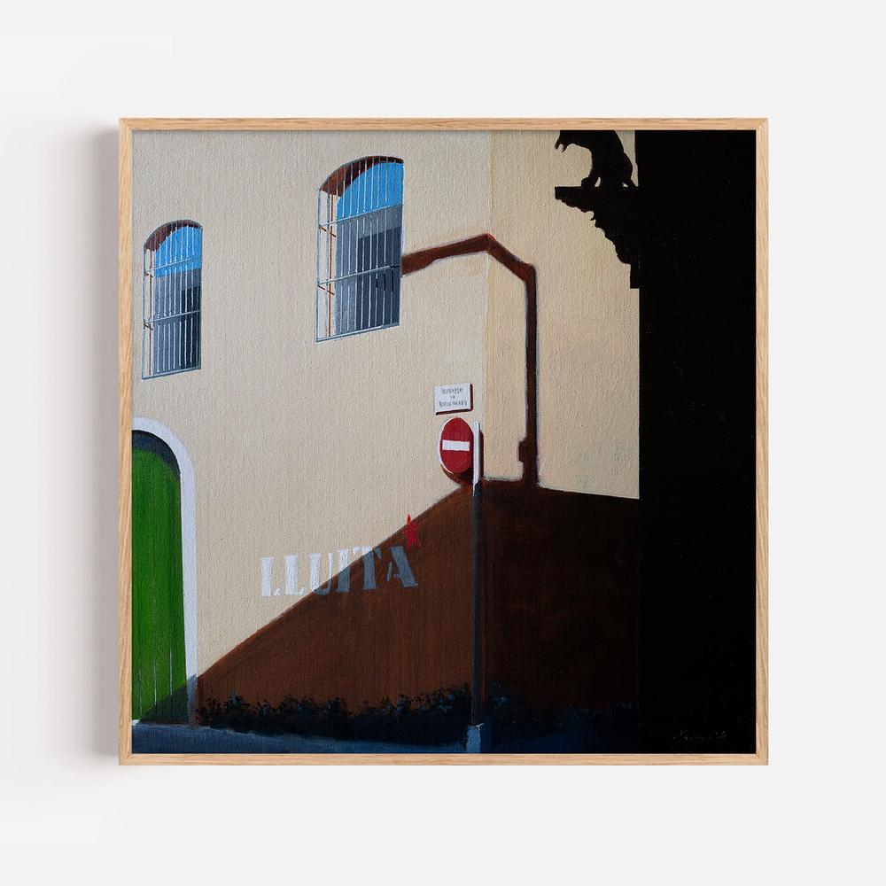 Lluita-by-Nigel Bailey Original Art-wall-art-print-canvas-poster-framed-Gioia