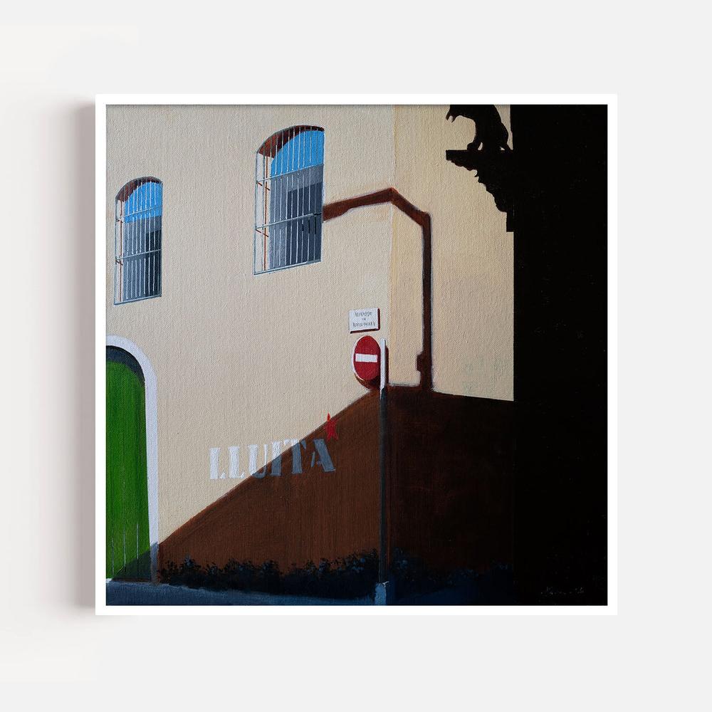 Lluita-by-Nigel Bailey Original Art-wall-art-print-canvas-poster-framed-Gioia