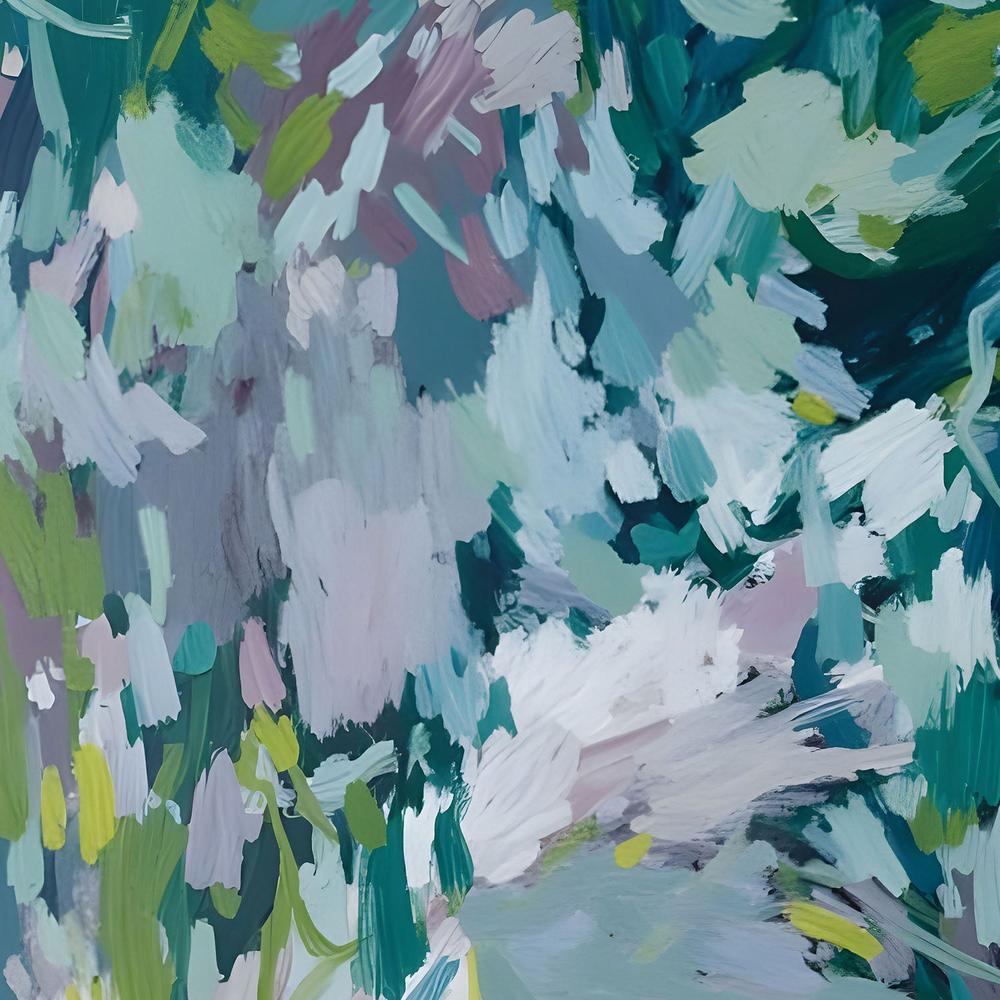 Lush Abstract Foliage-by-Edie-wall-art-print-canvas-poster-framed-Gioia