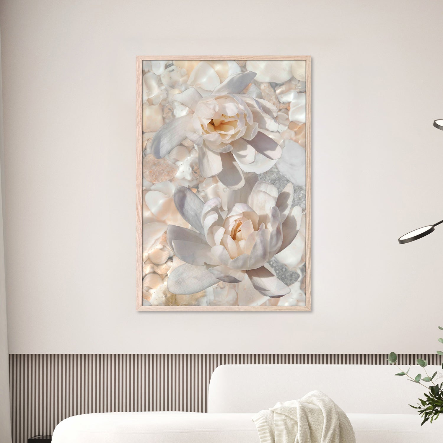 Magnolias in Light-by-Leda Robertson-wall-art-print-canvas-poster-framed-Gioia