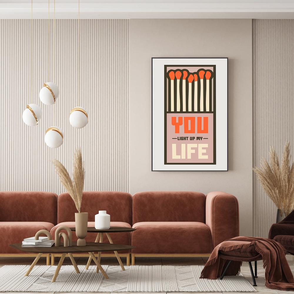 Matchbox Love Quote-by-Andreas Magnusson-wall-art-print-canvas-poster-framed-Gioia
