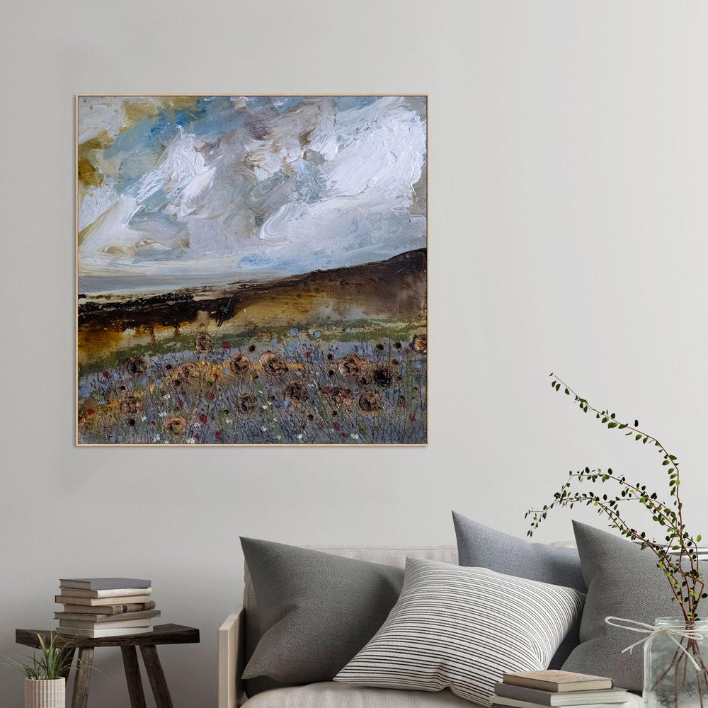 Meadow Storm, Style B-by-Louise O'Hara-wall-art-print-canvas-poster-framed-Gioia