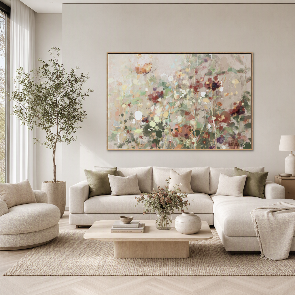 Painted Wildflower Meadow