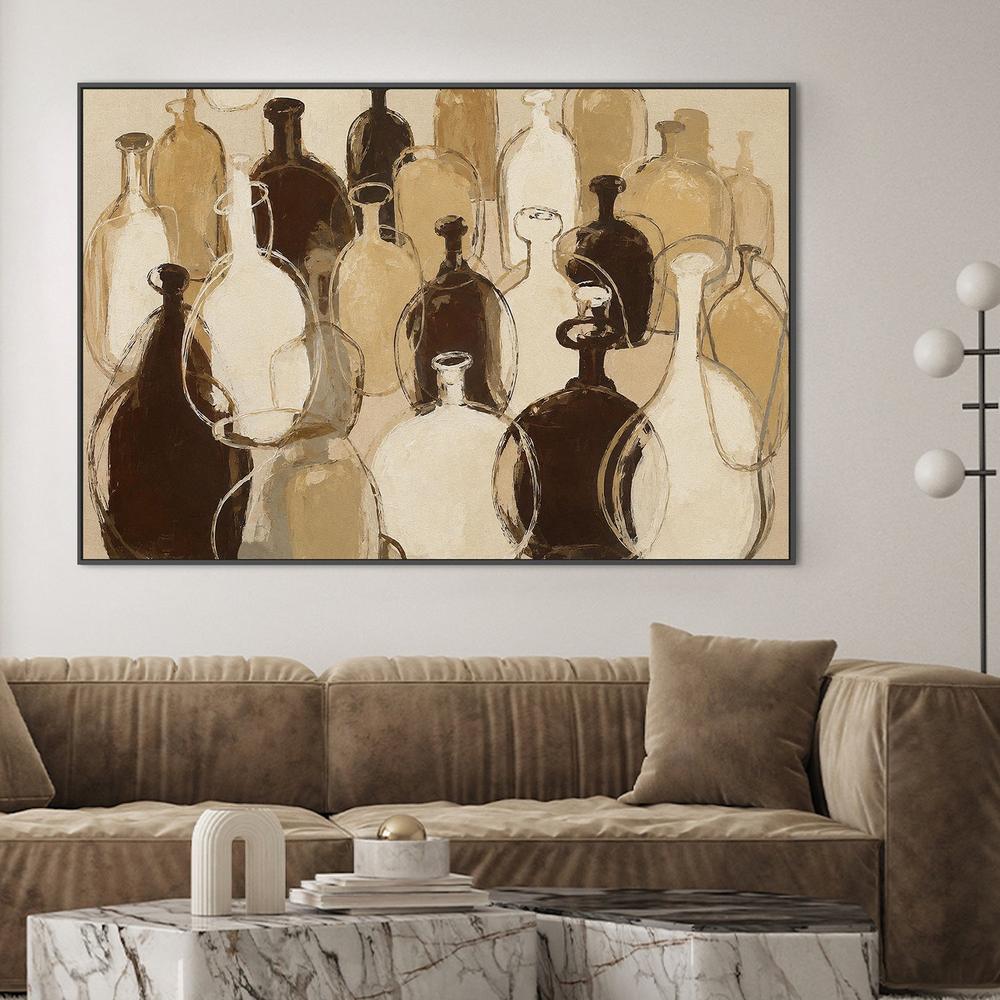 Merchant Bottles-by-Lady Hana-wall-art-print-canvas-poster-framed-Gioia