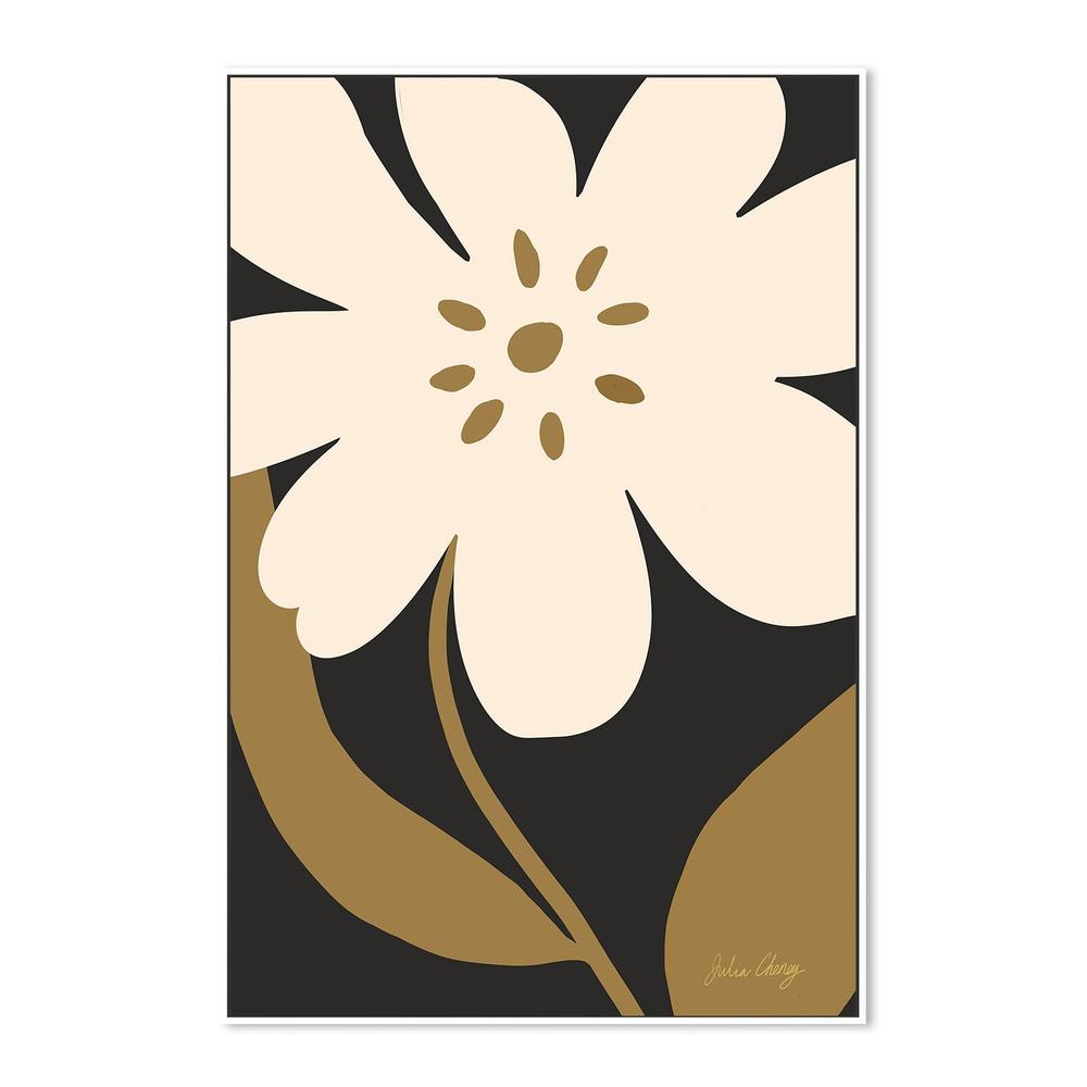 Minimalist Cream Bloom-by-Julia Cheney-wall-art-print-canvas-poster-framed-Gioia