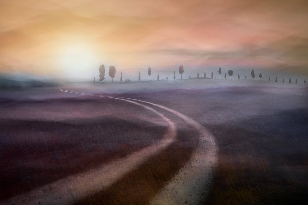 Misty Country Road-by-Christina Sillen-wall-art-print-canvas-poster-framed-Gioia