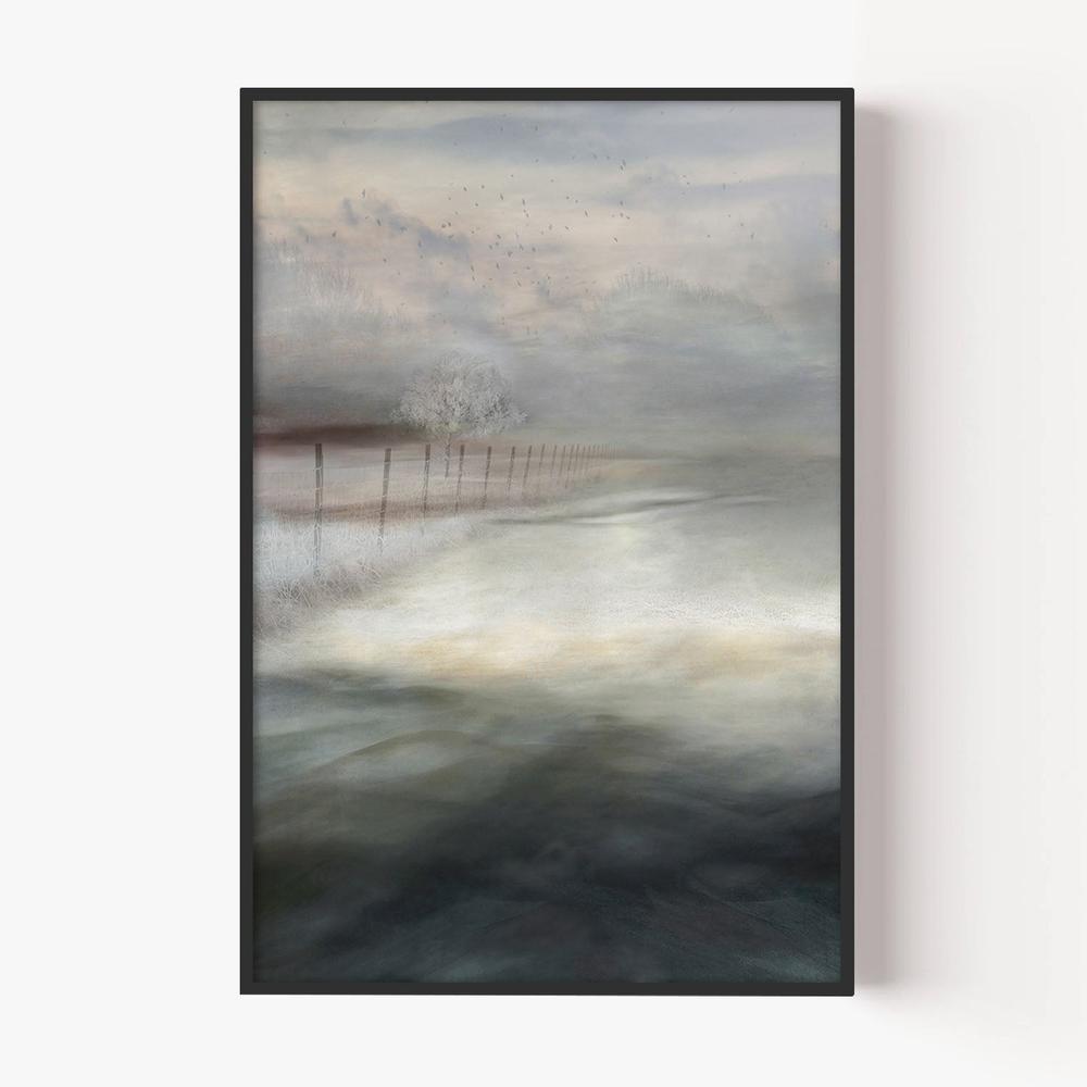 Misty Winter Landscape-by-Christina Sillen-wall-art-print-canvas-poster-framed-Gioia