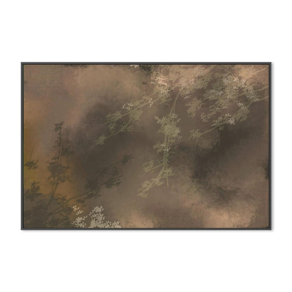 Moody dark brown rustic landscape-by-Josie George-wall-art-print-canvas-poster-framed-Gioia