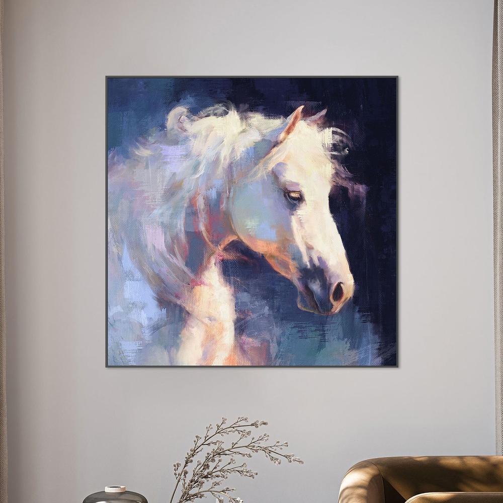 Moonlit Stallion, Style A-by-Gioia Template-wall-art-print-canvas-poster-framed-Gioia