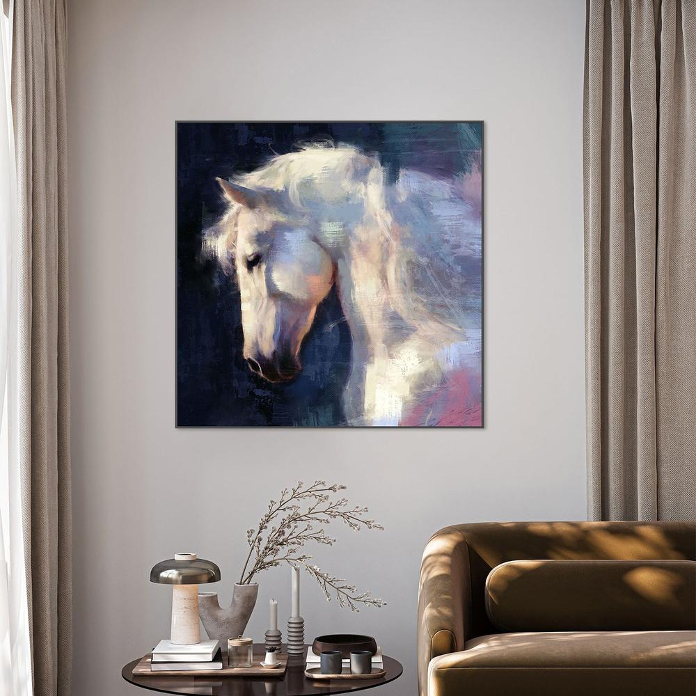 Moonlit Stallion, Style B-by-Gioia Template-wall-art-print-canvas-poster-framed-Gioia