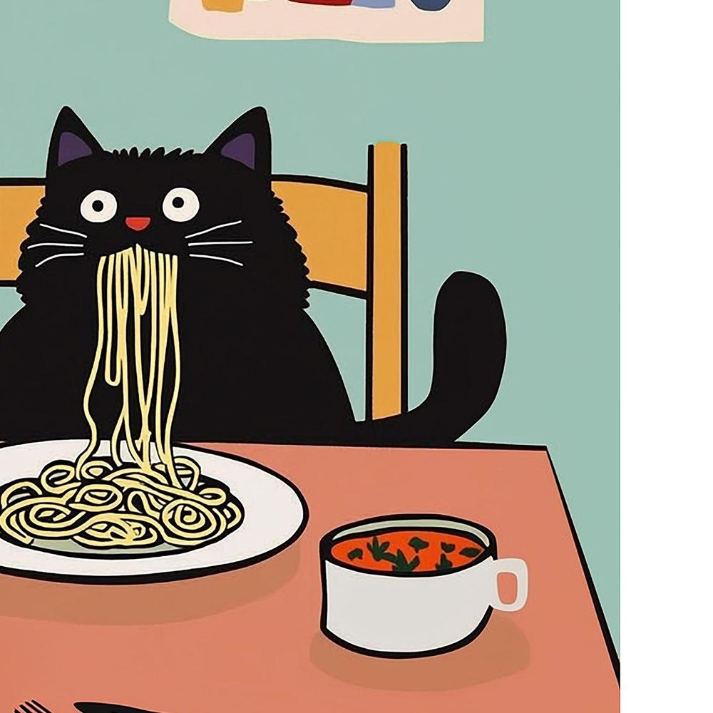 More Spaghetti-by-Kathrin Pienaar-wall-art-print-canvas-poster-framed-Gioia