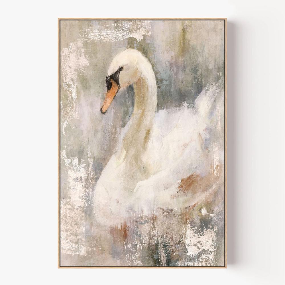 Mystical Swan, Style B-by-Nina Blue-wall-art-print-canvas-poster-framed-Gioia