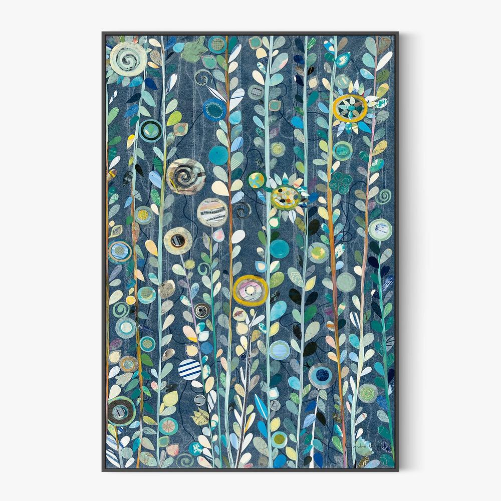 Navy Blue Sky-by-Candra Boggs-wall-art-print-canvas-poster-framed-Gioia