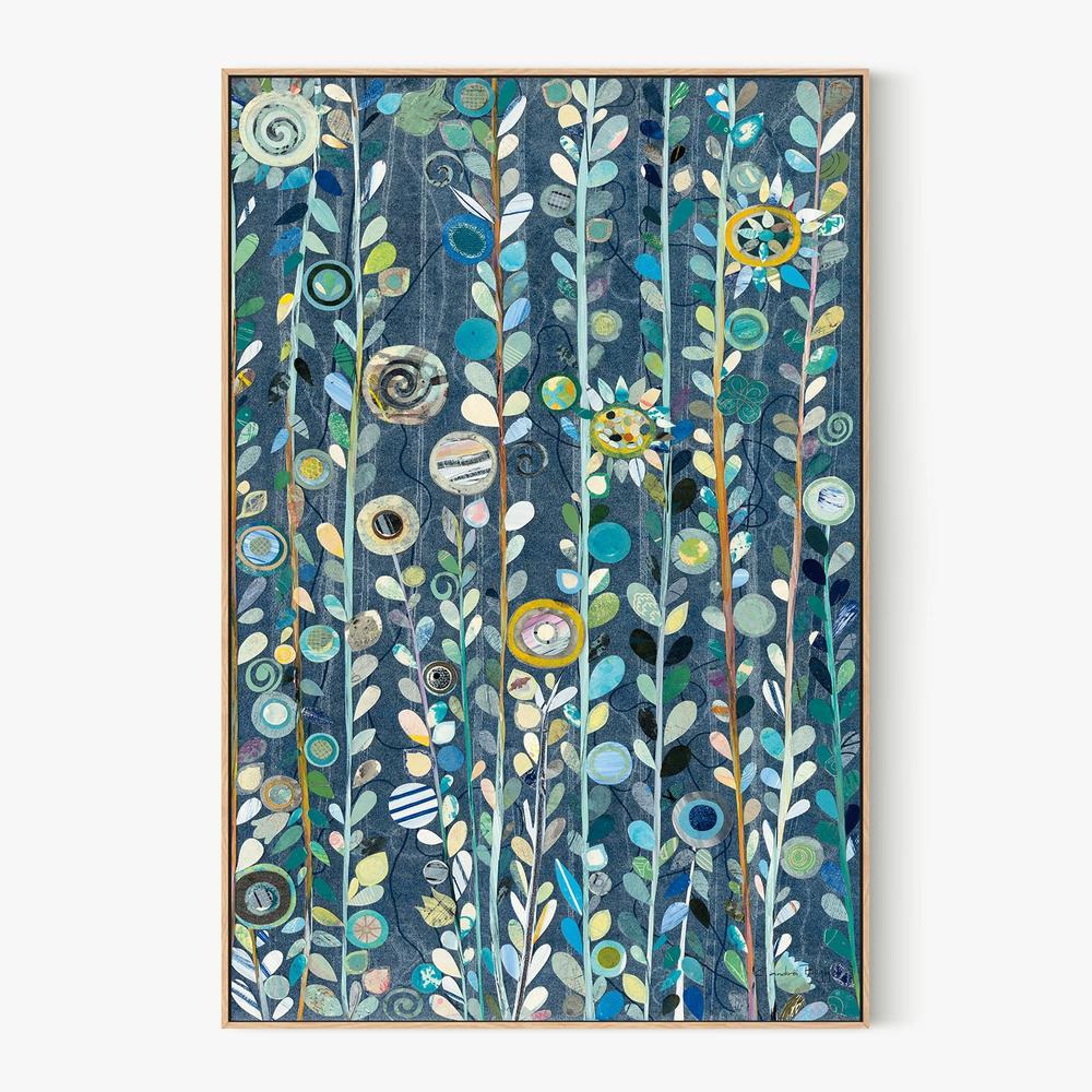 Navy Blue Sky-by-Candra Boggs-wall-art-print-canvas-poster-framed-Gioia