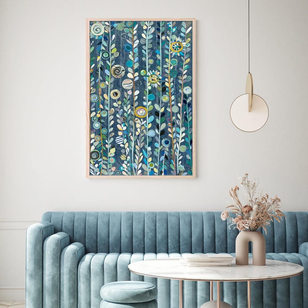 Navy Blue Sky-by-Candra Boggs-wall-art-print-canvas-poster-framed-Gioia