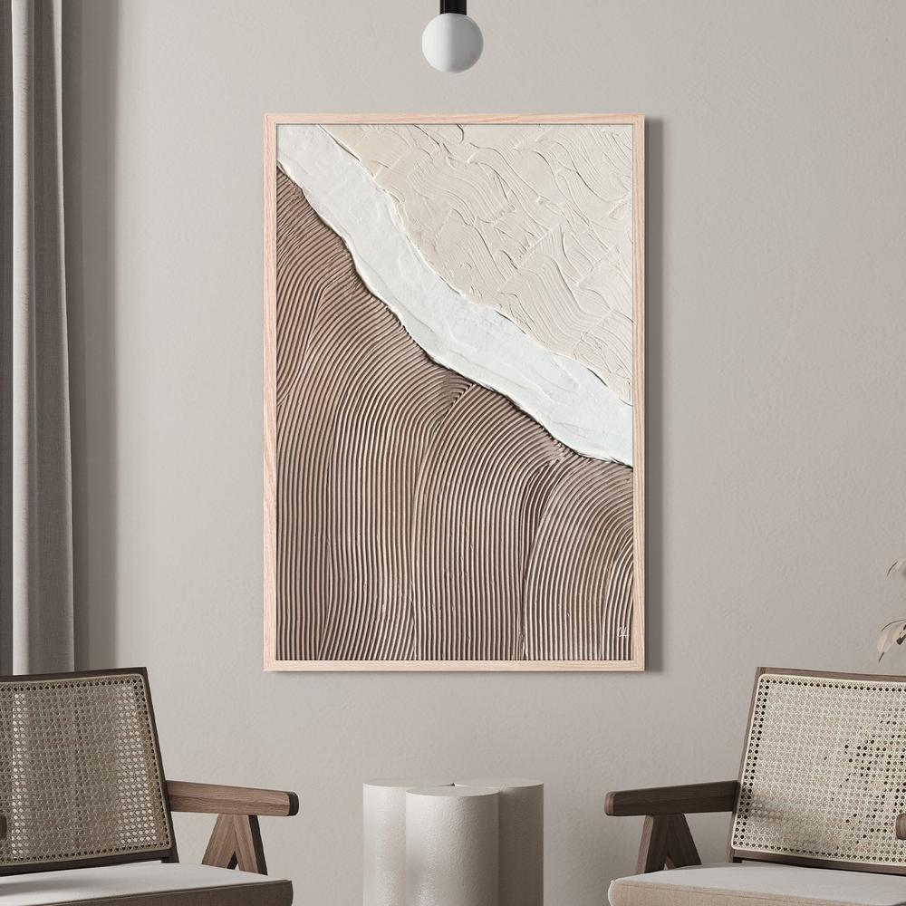 Neutral Ocean-by-Sarah Adams-wall-art-print-canvas-poster-framed-Gioia