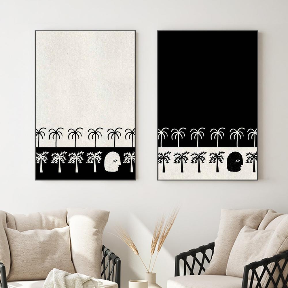 Nostalgia, Style A & B, Set Of 2-by-Shatha Al Dafai-wall-art-print-canvas-poster-framed-Gioia