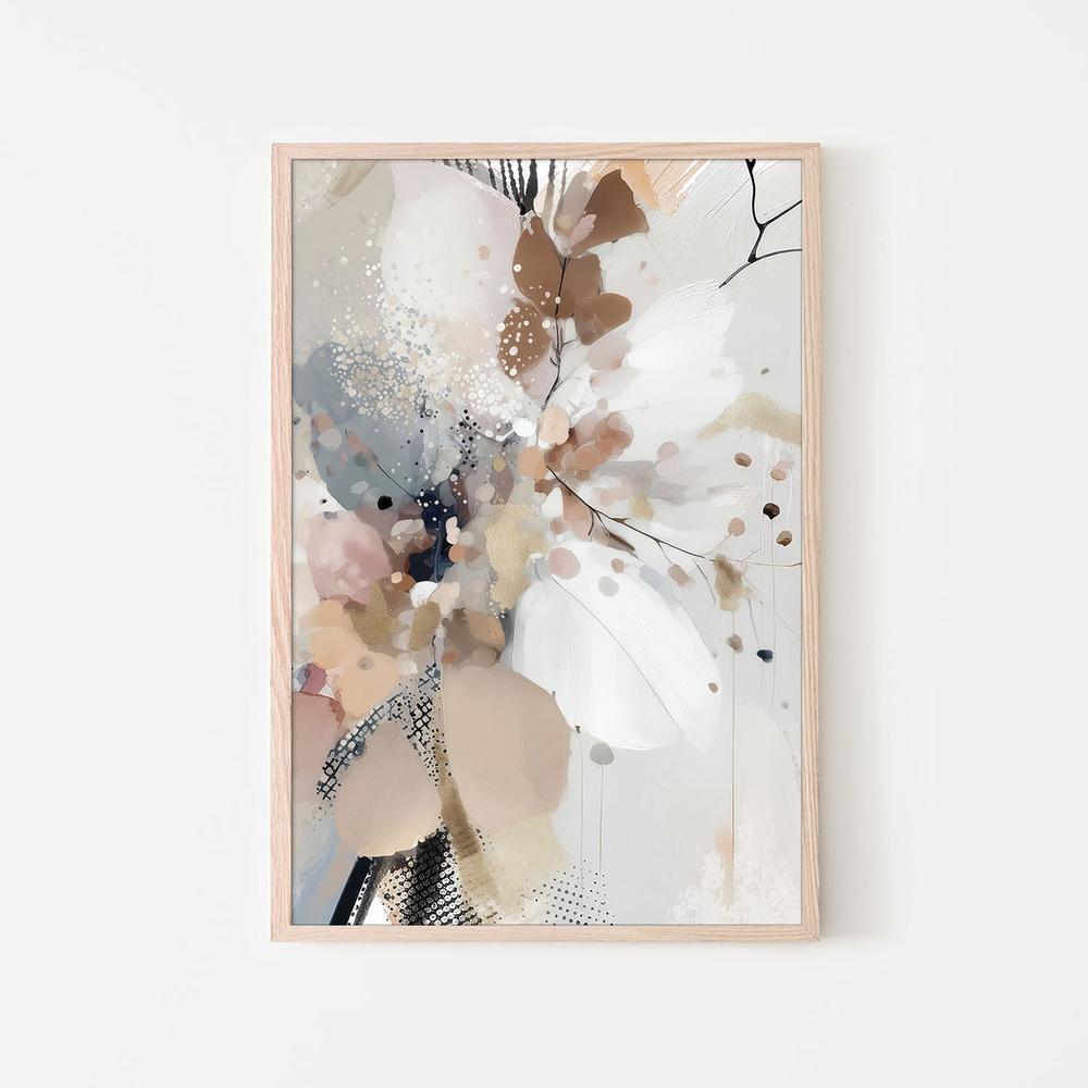 NOT DONE - Floral Confetti , Trio, Style A-by-Bella Eve-wall-art-print-canvas-poster-framed-Gioia